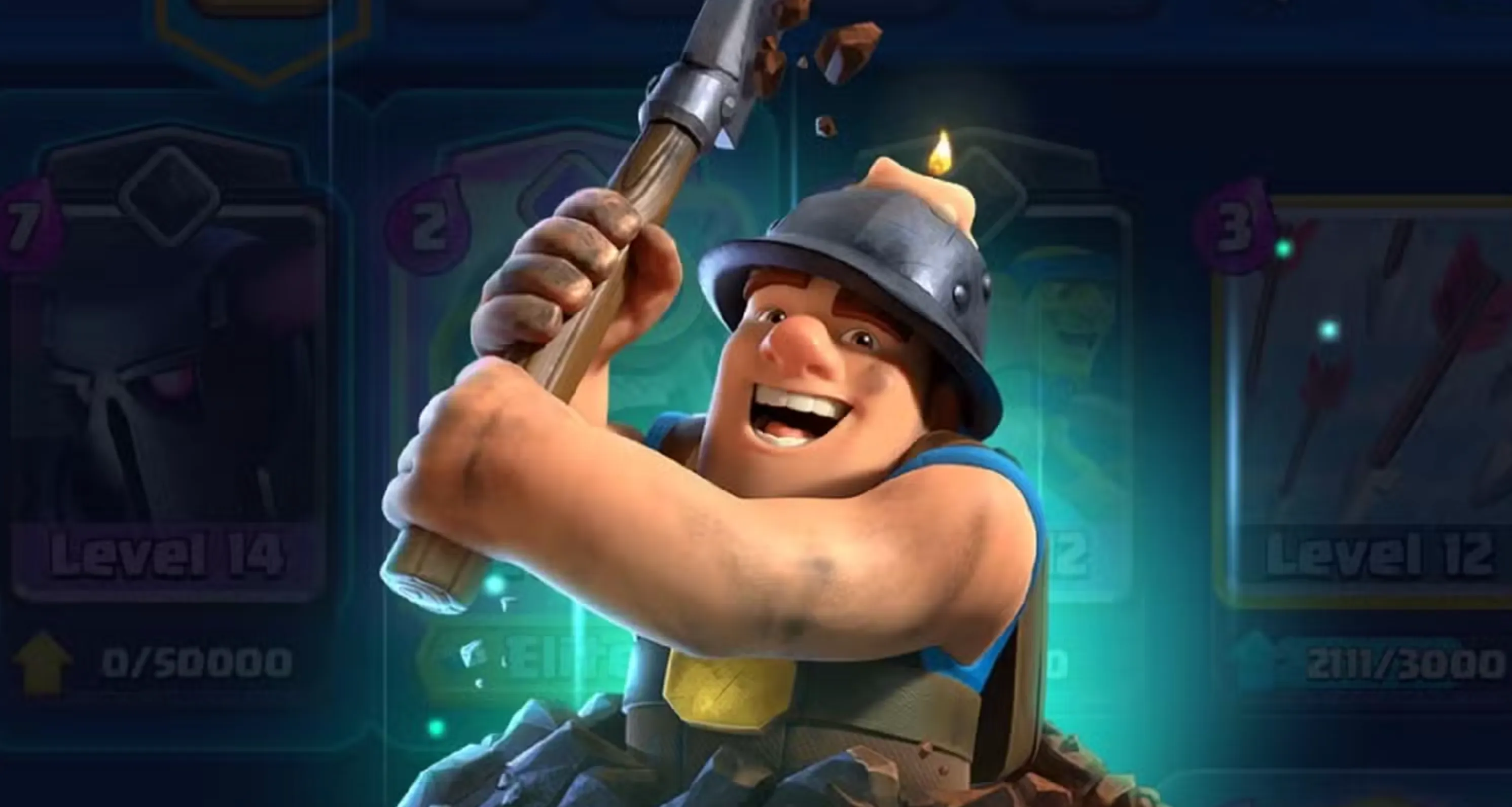 Miner clash royale card